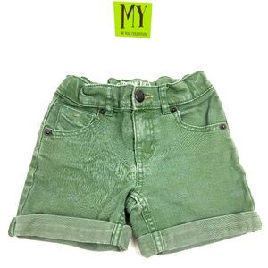 Genuine Kids from OshKosh Boys 2T Green Denim Shorts